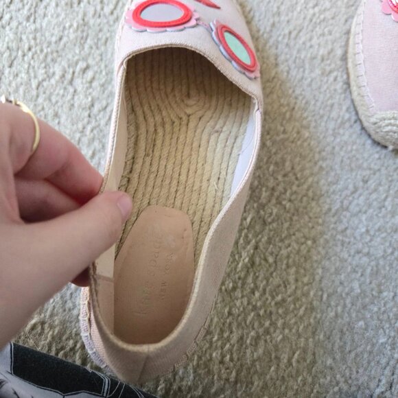 Kate Spade New York Grenada Glasses Espadrilles Size 8B - Picture 8 of 14